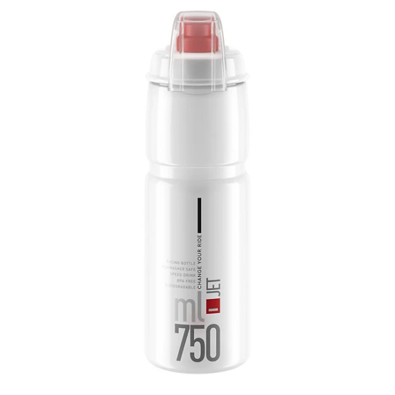 Gertuvė Elite Jet Plus Clear Raudona Logo 750ml