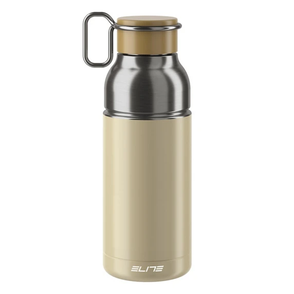 Gertuvė Elite metalinė Mia rusvai gelsvas/Sidabrinis 650ml