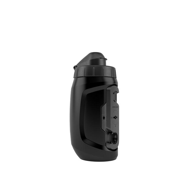 Gertuvė Fidlock Twist compact 450 ml juoda sidabrinis logo