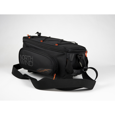 Krepšys ant bagažinės NORTHWIND Classic Smartbag (i-RACK II) juodas