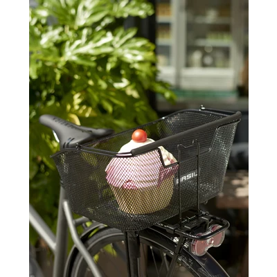 Krepšys su rankenom Basil Cento Multi System juodas metalinis