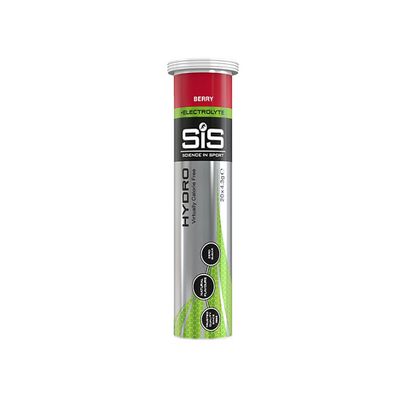 Elektrolitų gėrimas tabletėmis SiS Go Hydro Berry 20x4g