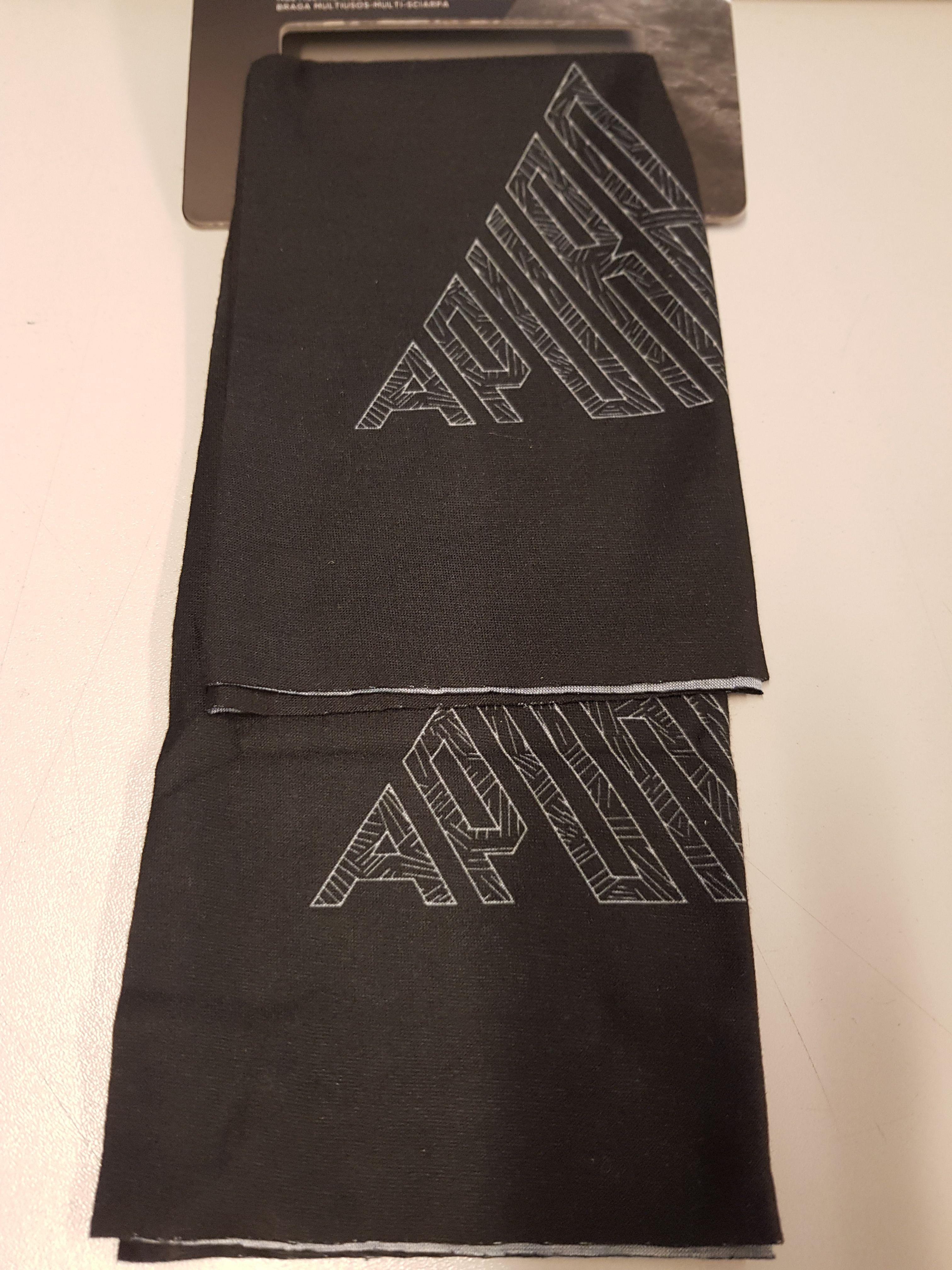 Kaklo skarelė Apura Multifunktionstuch Logo juoda 1 size