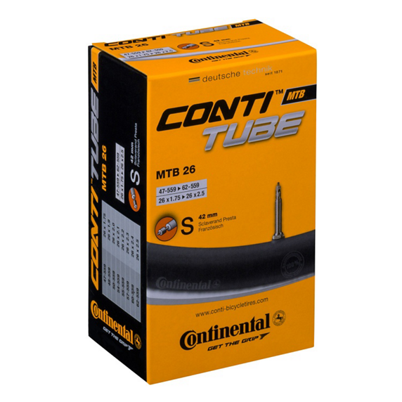 Kamera 26" VALVE PRESTA 42 47/62-559 Continental MTB