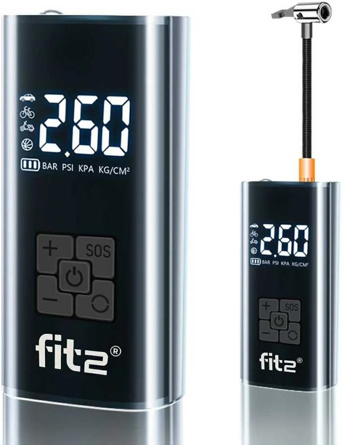 Kita Belaidė oro pompa FIT2 2308 25 L/min, 150 PSI, 3900 mAh, Type-C