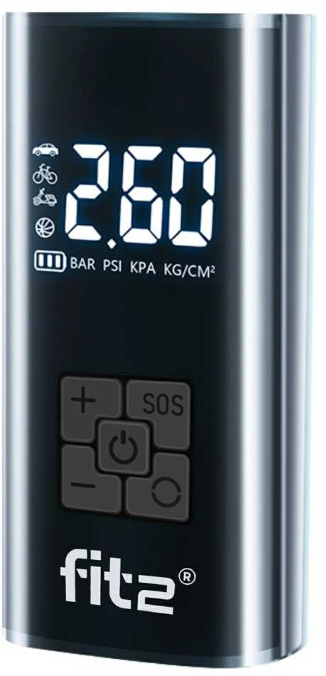 Kita Belaidė oro pompa FIT2 2308 25 L/min, 150 PSI, 3900 mAh, Type-C