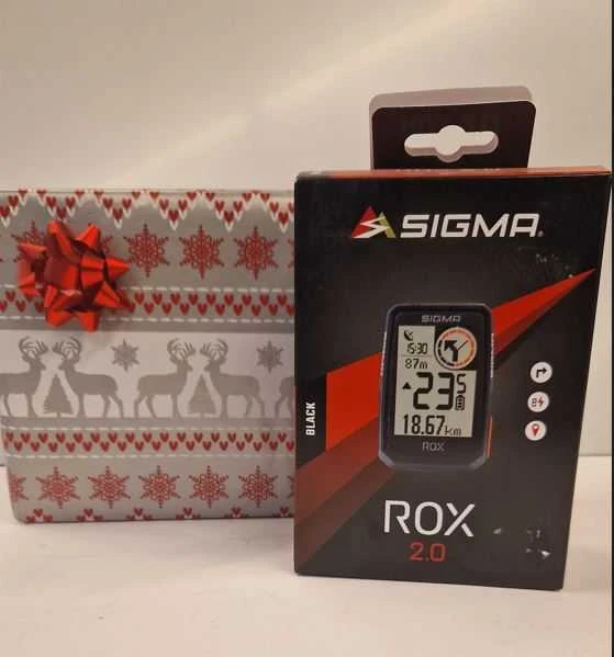 Dviračio kompiuteris SIGMA ROX 2.0 GPS Juodas