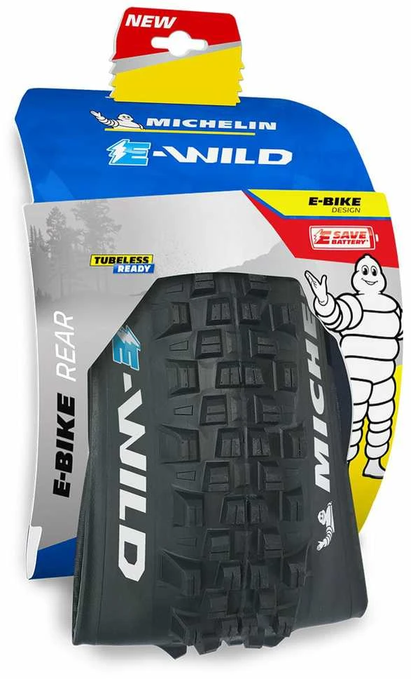 Michelin Padangos 27.5X2.60 E-WILD REAR GUM-X TS TLR