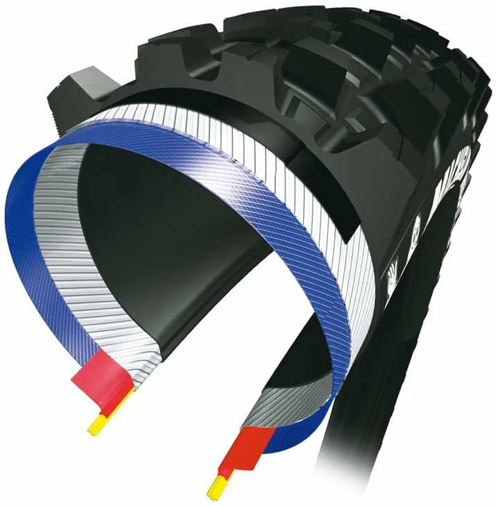 Michelin Padangos 27.5X2.60 E-WILD REAR GUM-X TS TLR