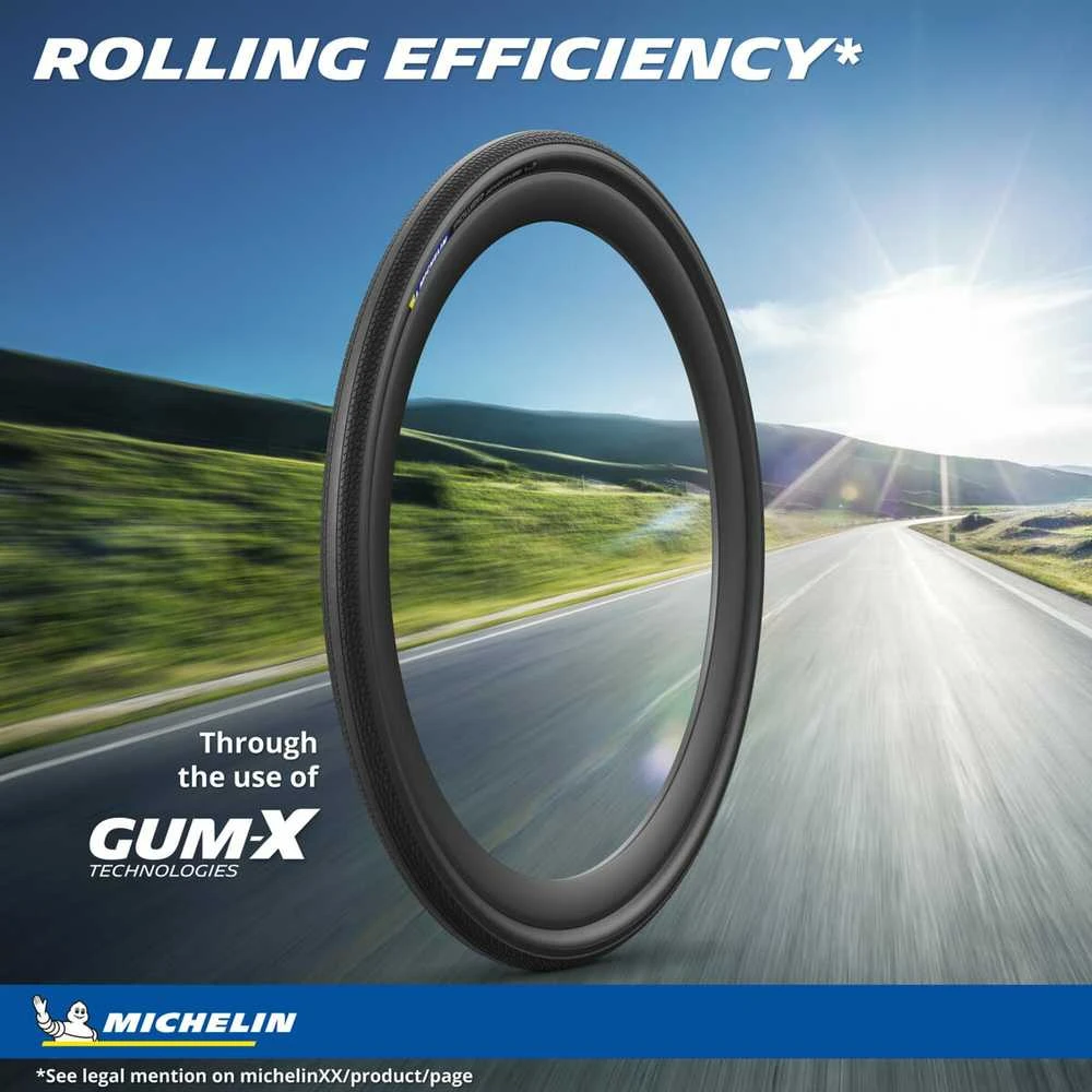 MICHELIN TIRE POWER ADVENTURE Juodas CLASSIC V2 700X42C COMPETITION LINE KEVLAR TS TLR (707224)