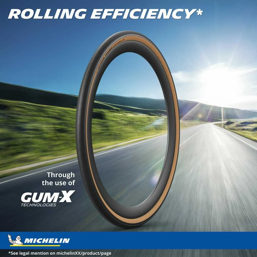 MICHELIN TIRE POWER ADVENTURE Juodas CLASSIC V2 700X42C COMPETITION LINE KEVLAR TS TLR (444001)