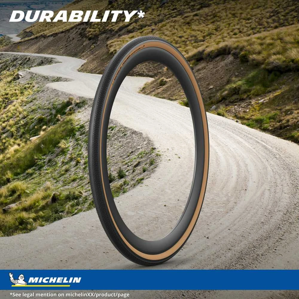 MICHELIN TIRE POWER ADVENTURE Juodas CLASSIC V2 700X42C COMPETITION LINE KEVLAR TS TLR (444001)