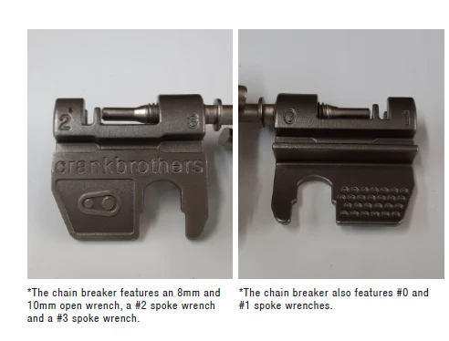 Mini įrankių rinkinys Crankbrothers Multi 17 juodas