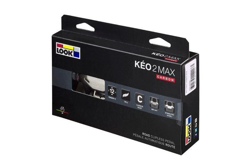 LOOK KEO 2 Max carbon plento dviracio pedalai