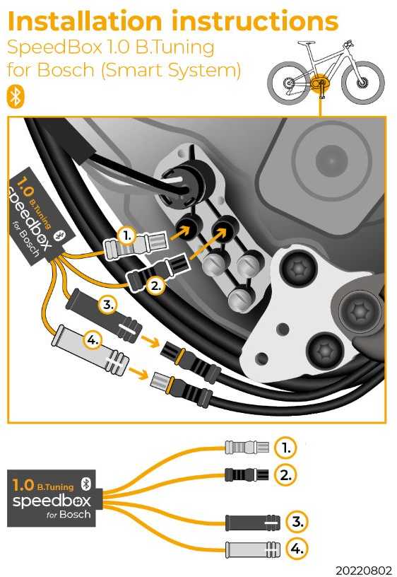 Priedas elektriniam dviračiui SpeedBox 1.0 for Bosch (Smart System)