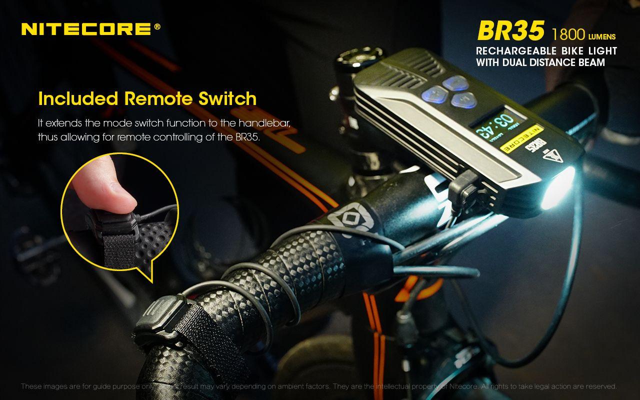 Nitecore BR35 dviračio žibintas 1800lm