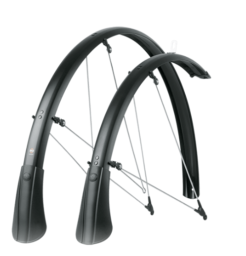 Skydelių komplektas 28 SKS Bluemels 45mm juodas mat