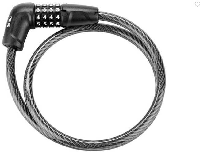 Abus Germany Spyna Abus trosinė 5410C/85 BK Numerino