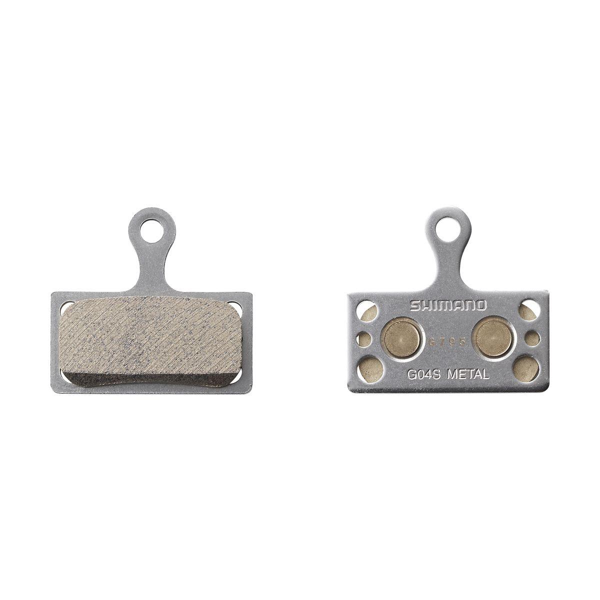 Diskinių stabdžių kaladėlės Shimano XTR-XT-SLX-Alfine (G04S) metal