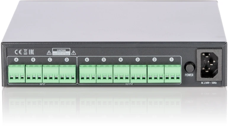 AMC DSP4X6 skaitmeninis audio procesorius