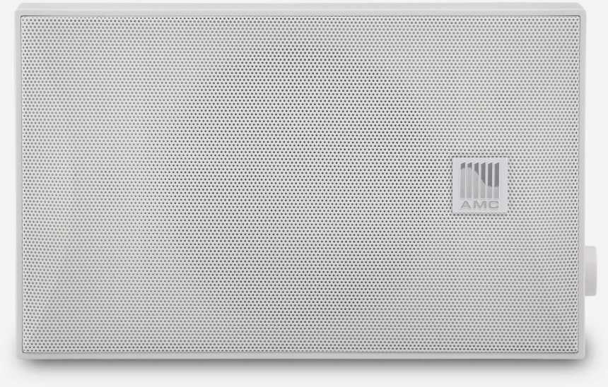 AMC iSpeak 5R sieninis garsiakalbis su garso reguliatoriumi, baltas RAL9016