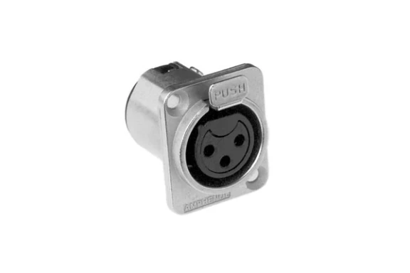 Amphenol AC3FDZ XLR lizdas su fiksatoriumi