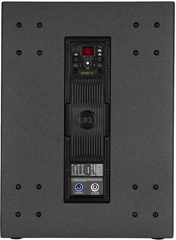 RCF SUB 8003-AS MK3 galinis valdymo skydelis