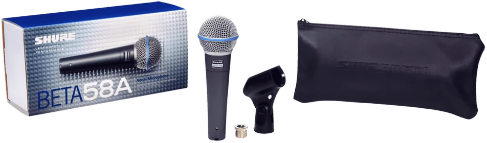 Shure Beta 58A mikrofonas