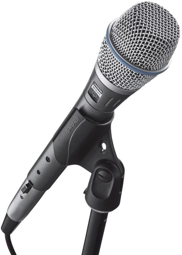 Shure Beta 87A rankinis kondensatorinis mikrofonas
