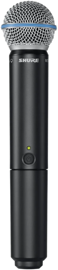 Shure BLX288E/B58-K14 dviguba belaide mikrofono sistema su rankiniais mikrofonais