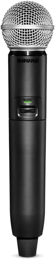 Shure GLXD24+E/SM58-Z4 belaidė mikrofono sistema