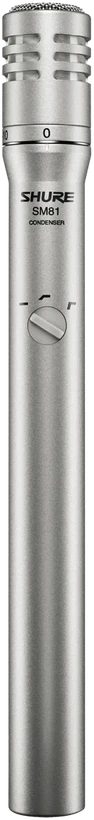Shure mikrofonas studijinis SH SM81-LC