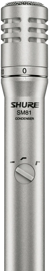 Shure mikrofonas studijinis SH SM81-LC