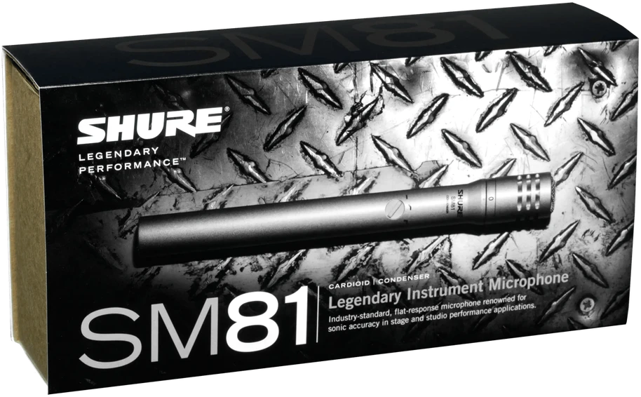 Shure mikrofonas studijinis SH SM81-LC