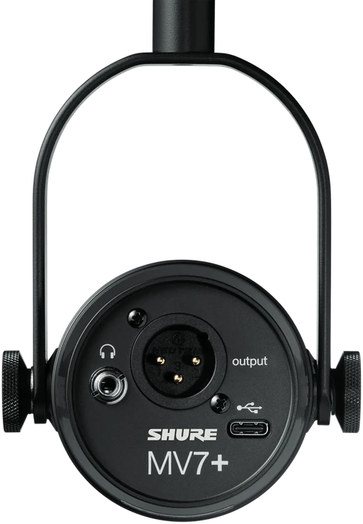 Shure MV7+-K-BNDL mikrofonas su stovu