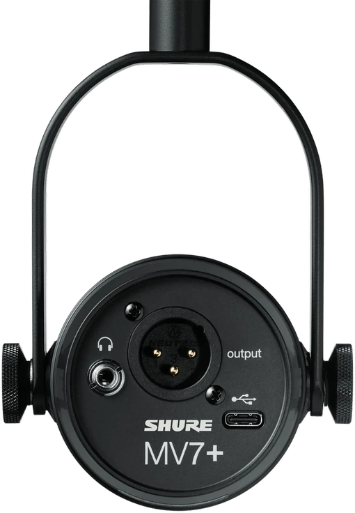 Shure MV7+-K mikrofonas