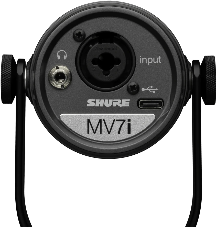 Shure MV7I mikrofonas