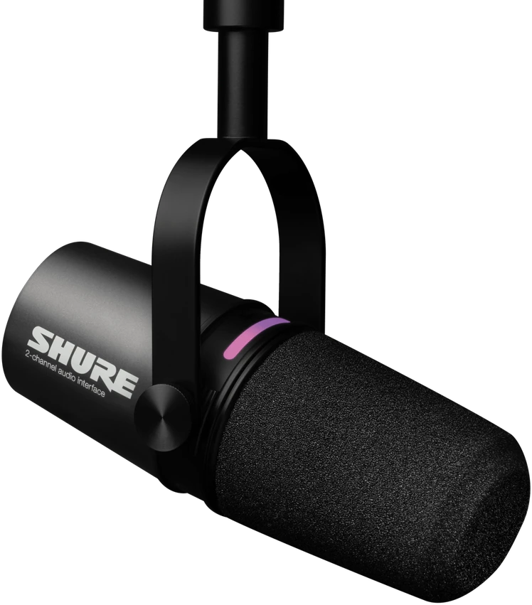 Shure MV7I mikrofonas