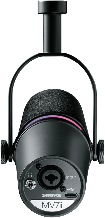 Shure MV7I mikrofonas