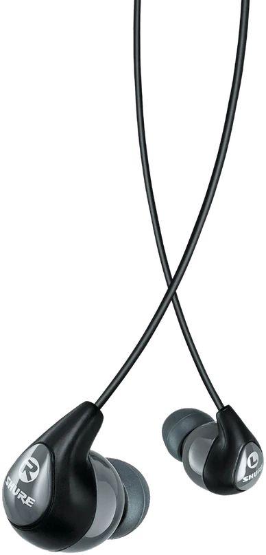 Ausinės Shure | Earphones | SE112-GR | su laidu | į ausis įkišamos | Pilkas