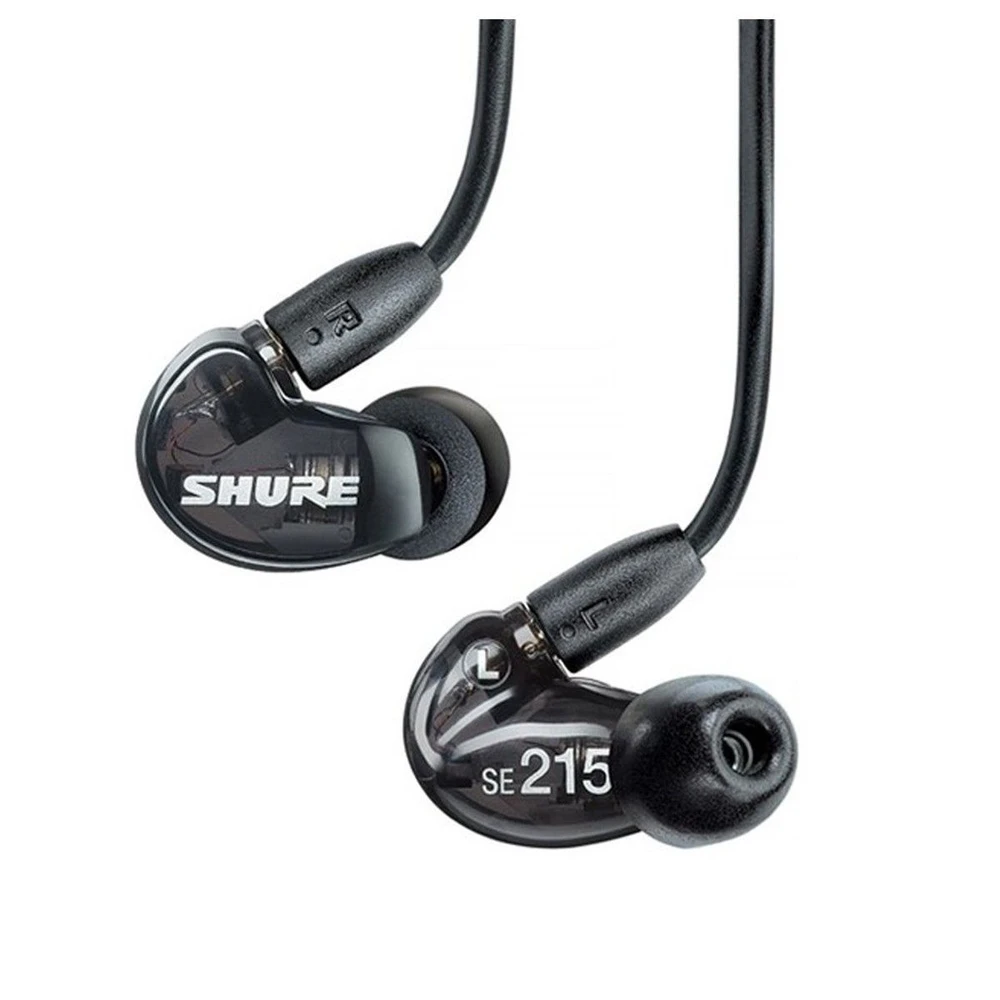 Shure SE215-K-EFS ausinės, juodos spalvos