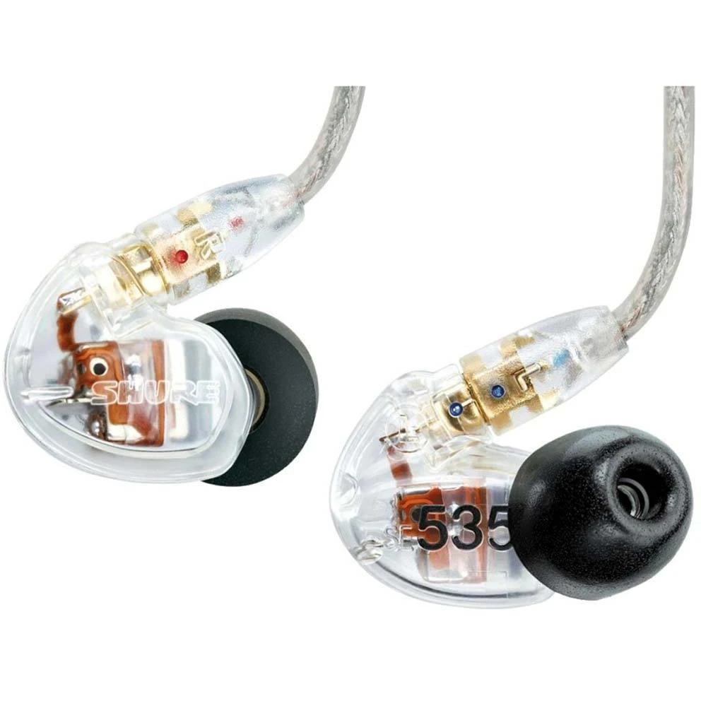 Shure SE535-CL-EFS permatomos monitorinės ausinės