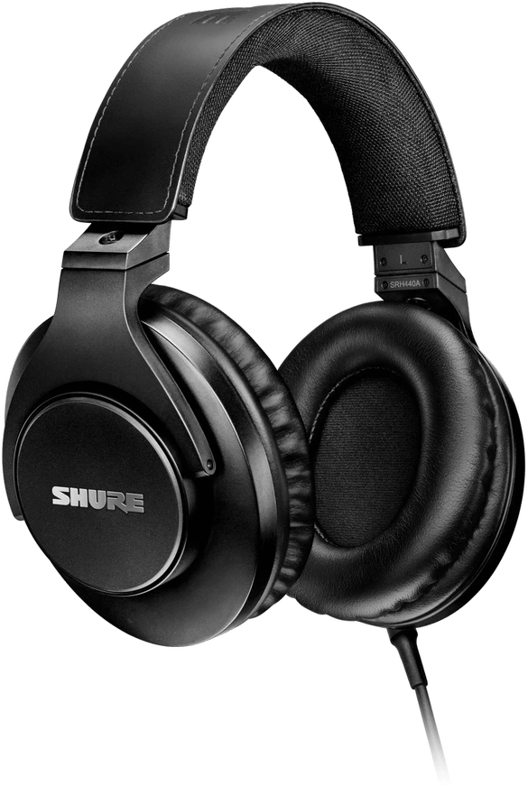 Shure SRH440A-EFS ausinės, juodos spalvos