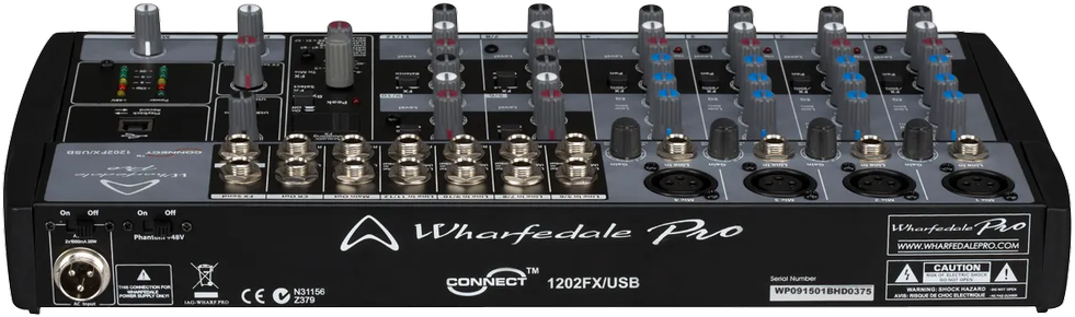 Wharfedale Connect 1202USB/FX mikšerinis pultas