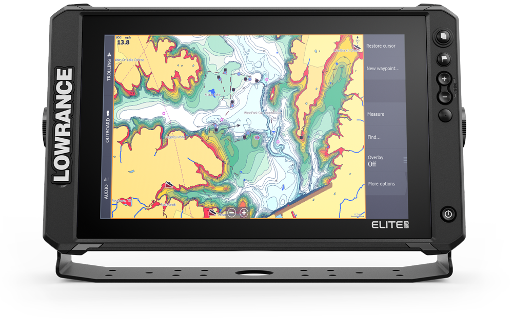 Echolotas Lowrance Elite-9 FS su sonaru Active 3-IN-1 ROW aprašymas - Prekės nuotrauka