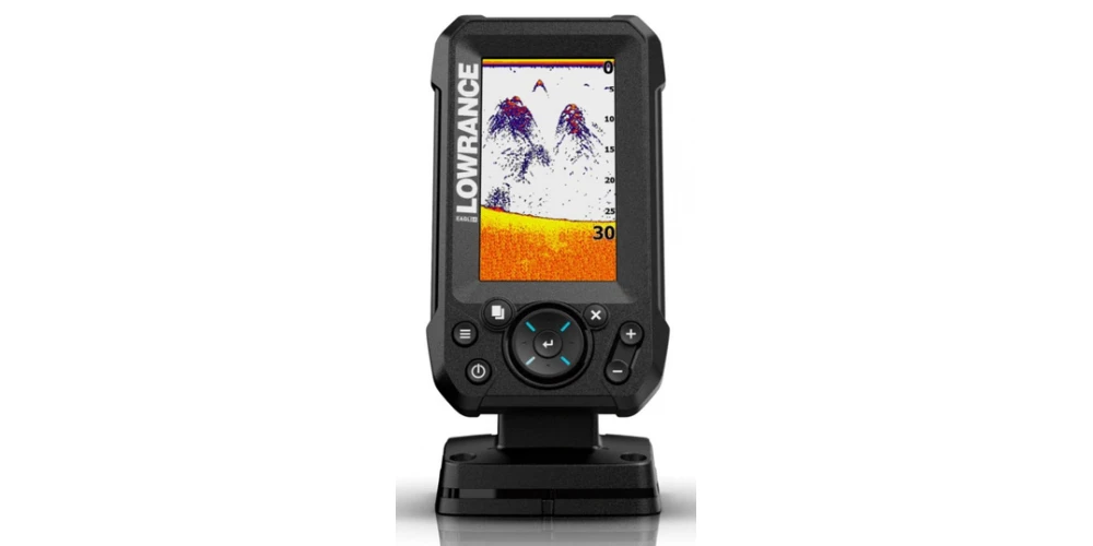 Lowrance Eagle-4x: 4 colių IPS portretinis žuvų ieškiklis: kulkų keitiklis