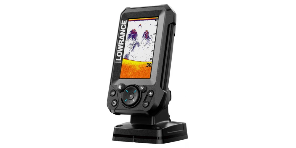 Lowrance Eagle-4x: 4 colių IPS portretinis žuvų ieškiklis: kulkų keitiklis