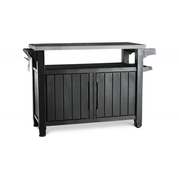 Grilio stalas KETER UNITY XL graphite, žema kaina Varle.lt