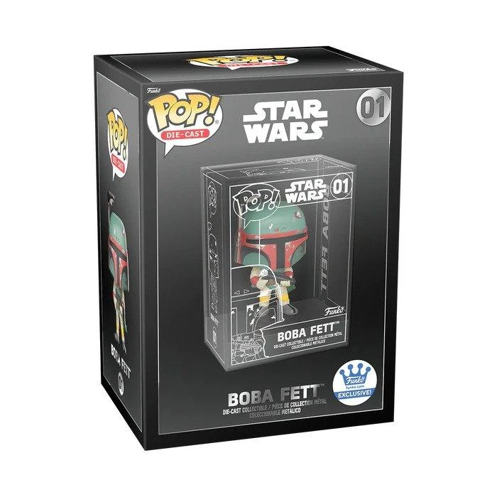 Figūrėlė Funko POP! Die-cast Star wars Boba Fett Exclusive