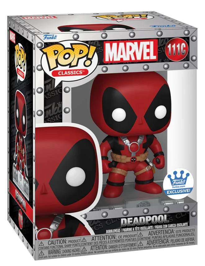 Funko POP! Marvel 25th Anniversary Deadpool set exclusive
